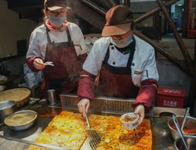 Authentic Shanghai food walking tour Best free food tour in Shanghai Local food experience in Shanghai Shanghai street food tasting tour Shanghai culinary walking tour